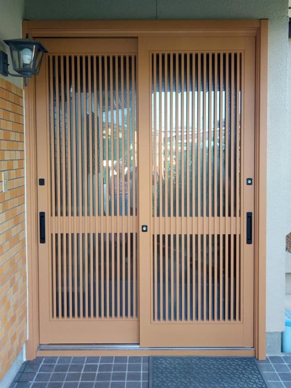 施工例 玄関 after