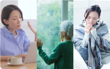 窓からの冷え込み