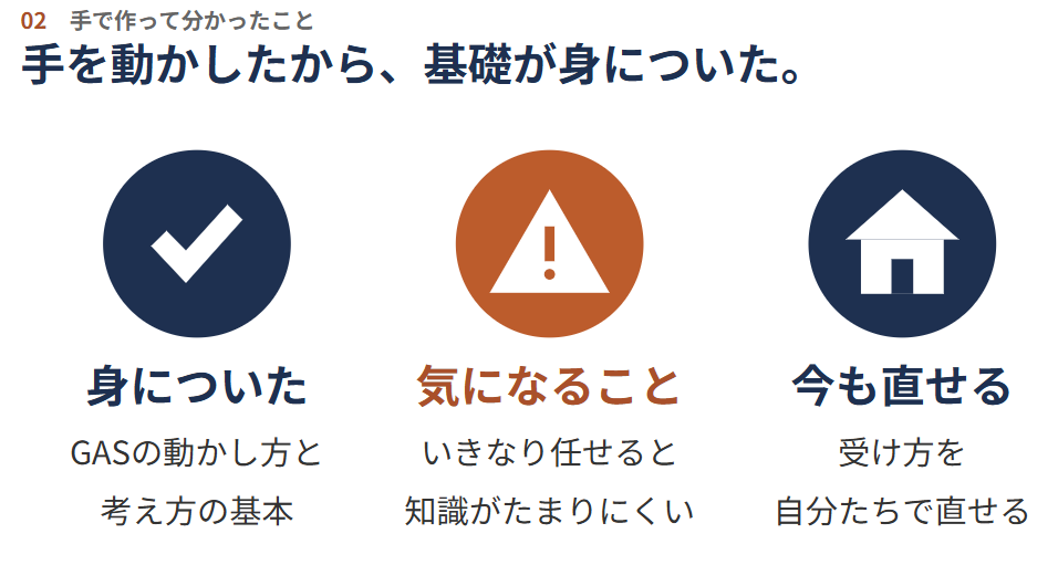 手作業で身についた仕組みの基礎